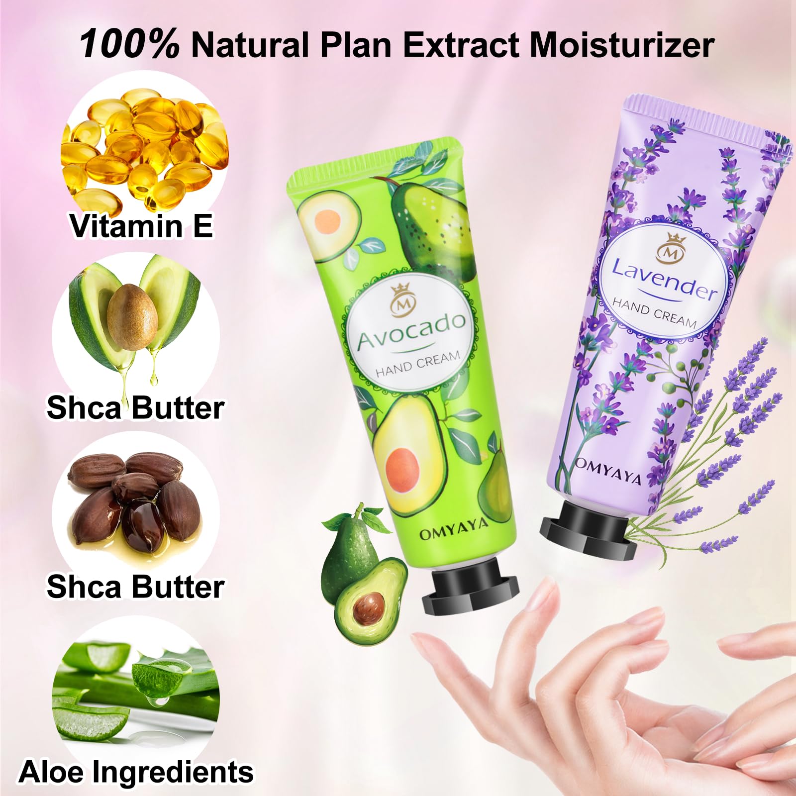 Aottom Avocado hand cream nourishes dry skin during daily routines.