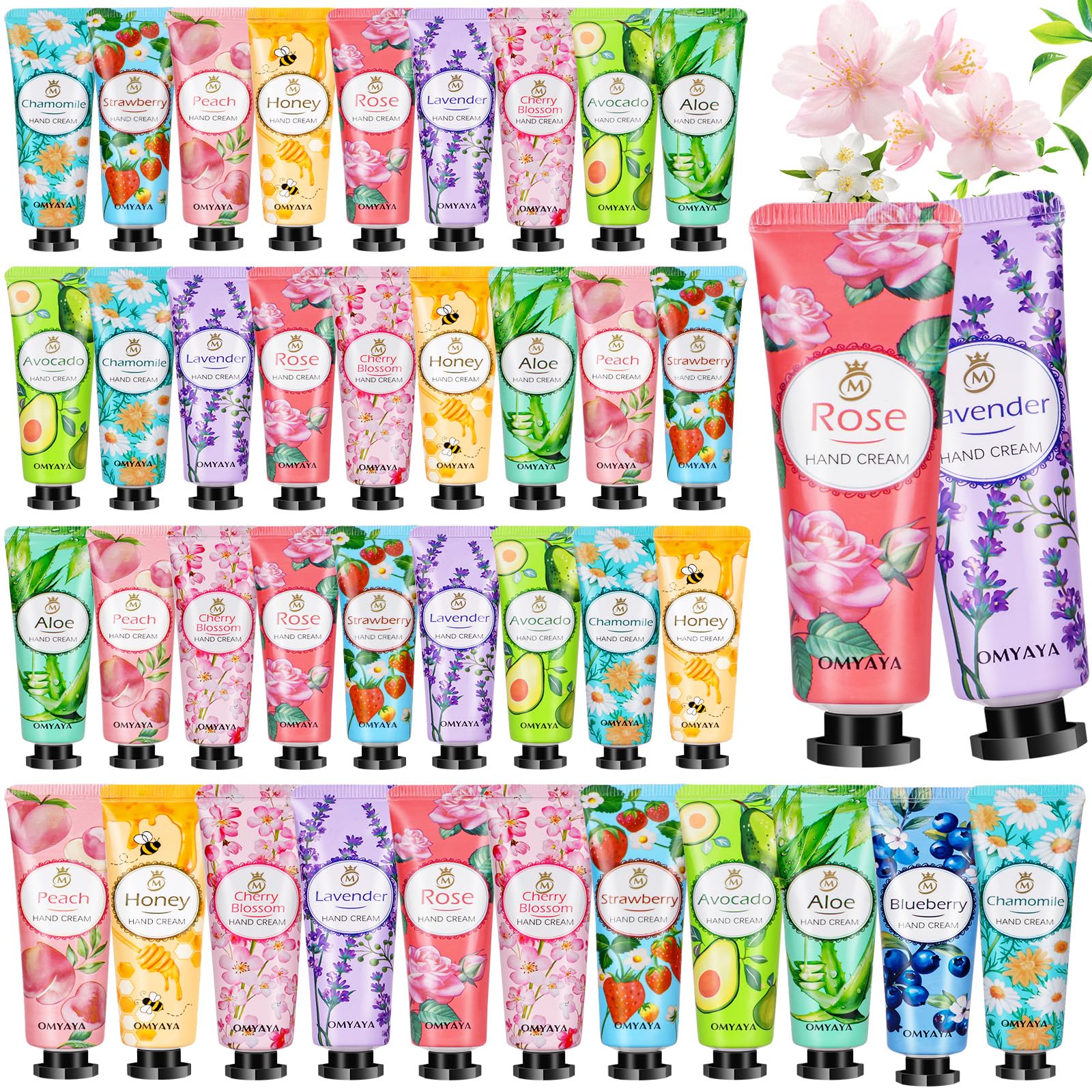 Aottom Chamomile hand cream calms and nourishes hands.