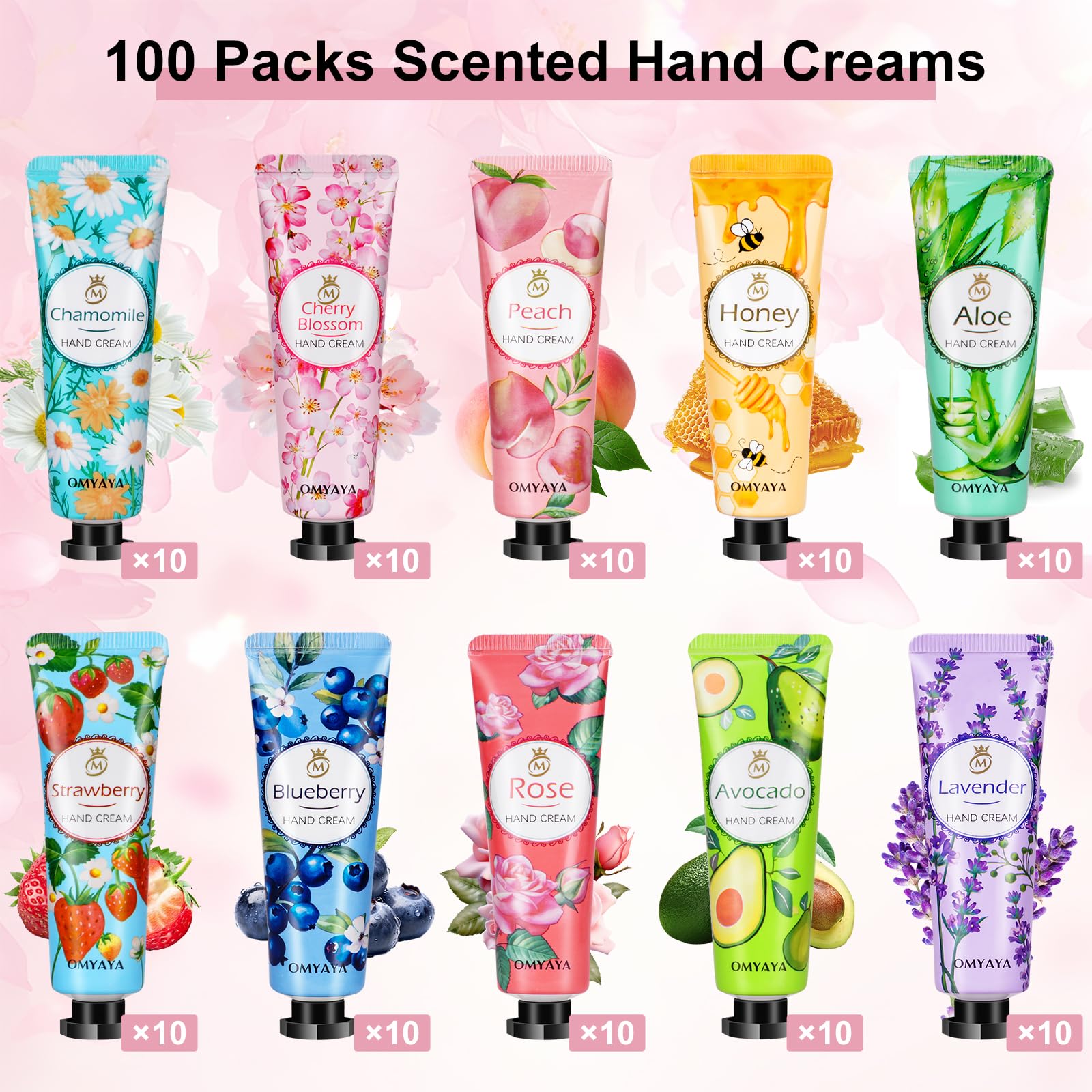 Aottom Lavender hand cream bottle highlights soothing aroma for daily moisture.