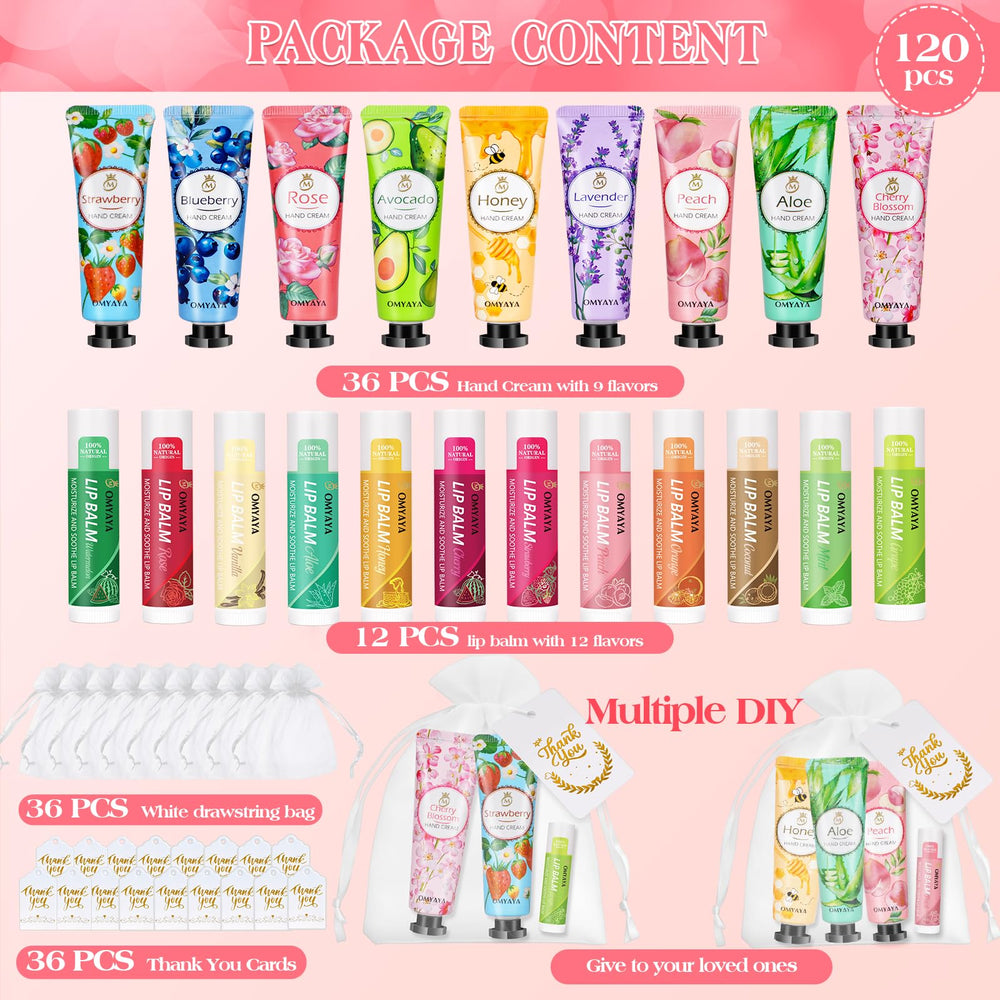Aottom lip balm collection nine-fragrance set for travel-friendly lip care