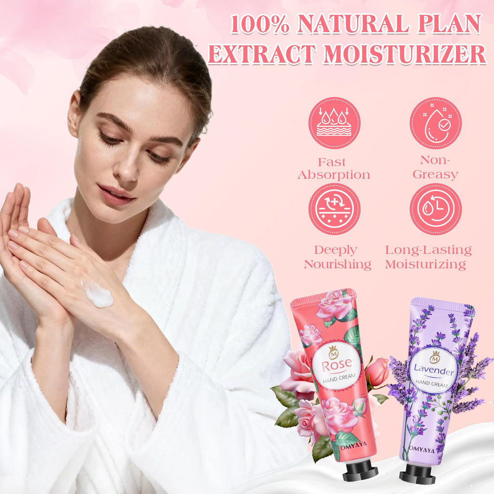 Aottom travel-size hand lotion portable moisturizer for stocking stuffers
