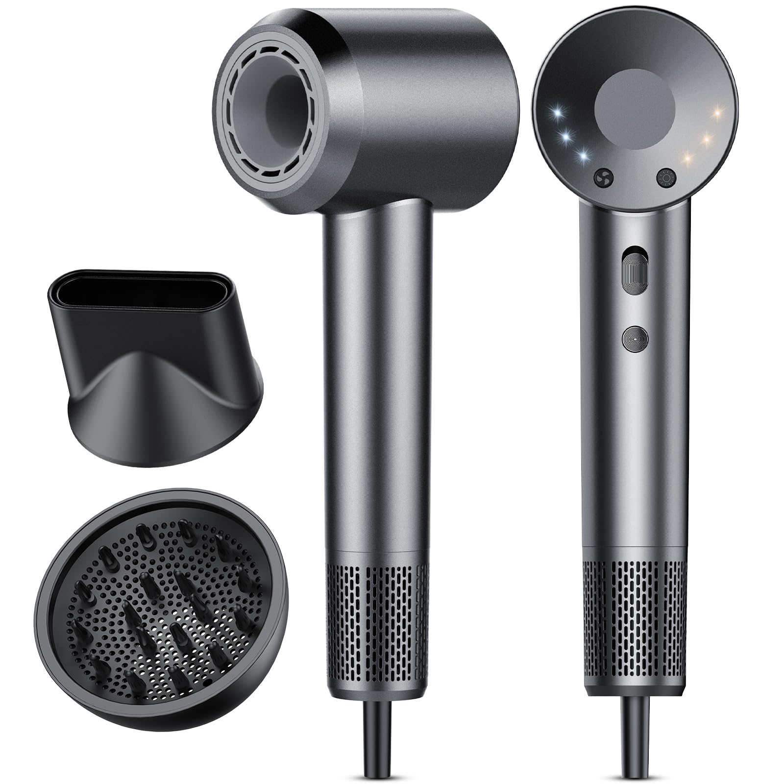 Aowoka hair dryer with hyper-speed motor for fast drying