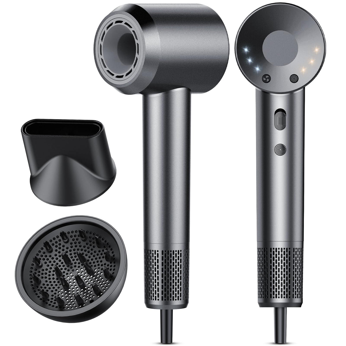 Aowoka hair dryer with hyper-speed motor for fast drying