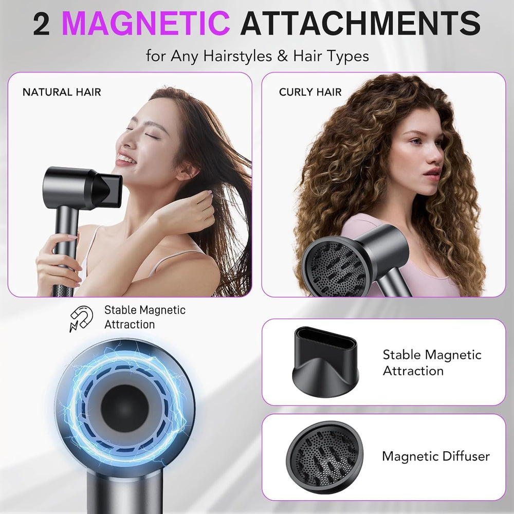 Aowoka hair dryer portable lightweight design for travel