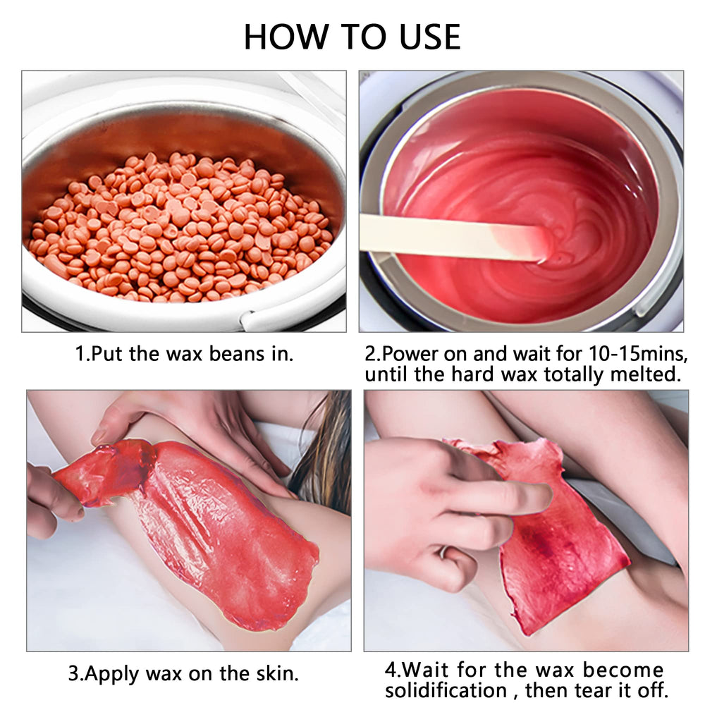 AOWOSA wax heater demonstrates fast melting in about 10 to 15 minutes