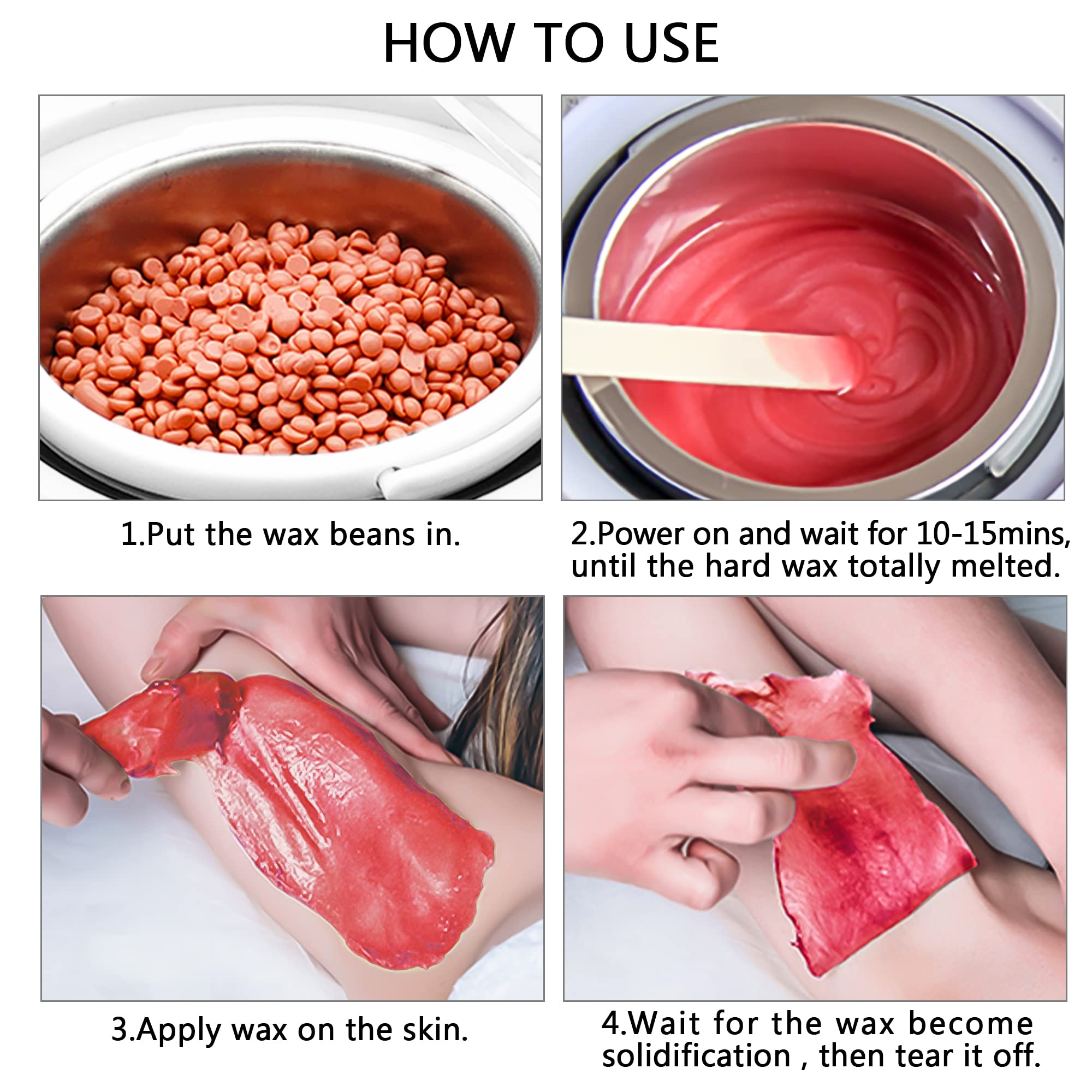AOWOSA wax warmer overheating protection; safe operation during busy service.