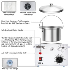 AOWOSA wax warmer temperature control knob; precise heating for customizable melts.