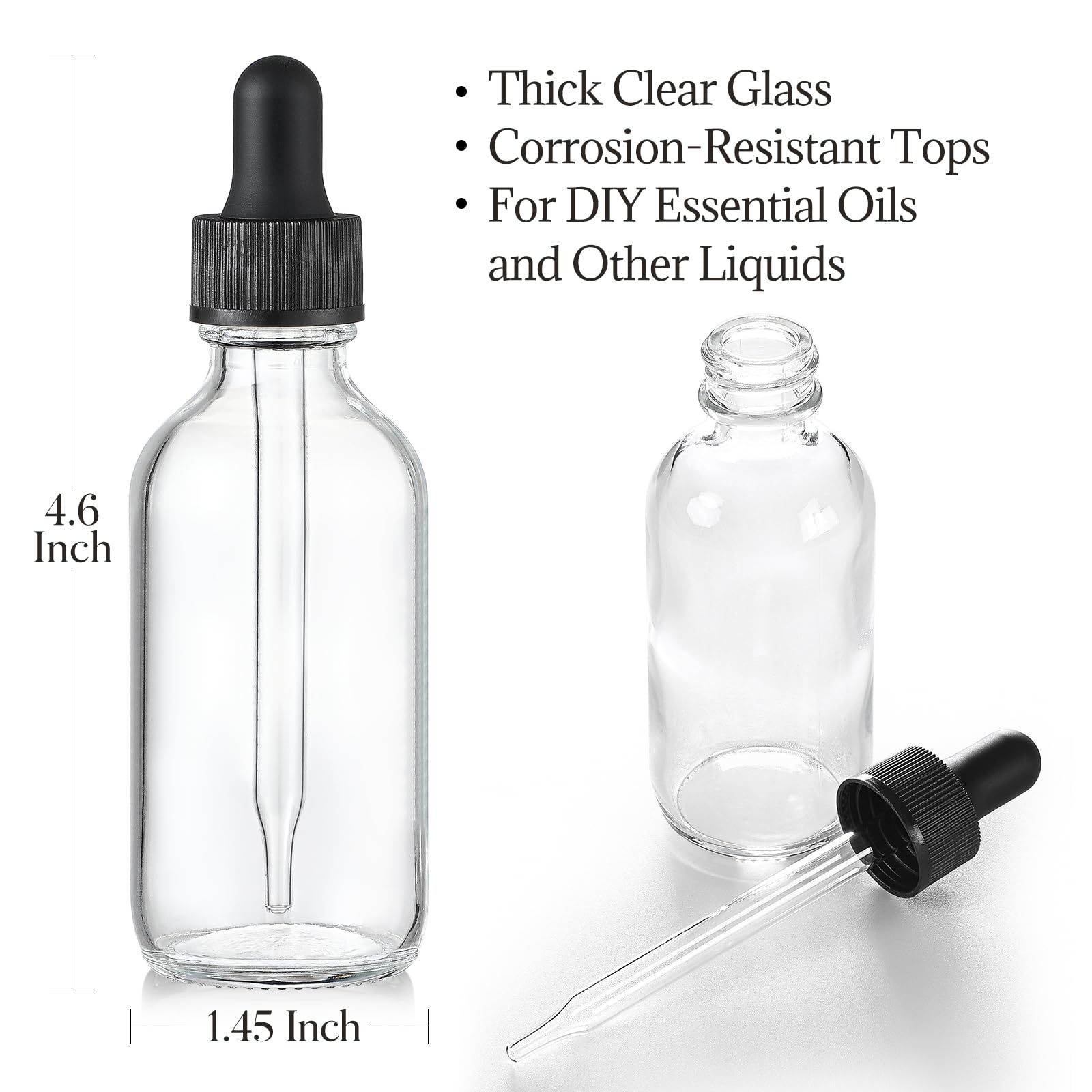 AOZITA 24 labels for organizing oils and tinctures