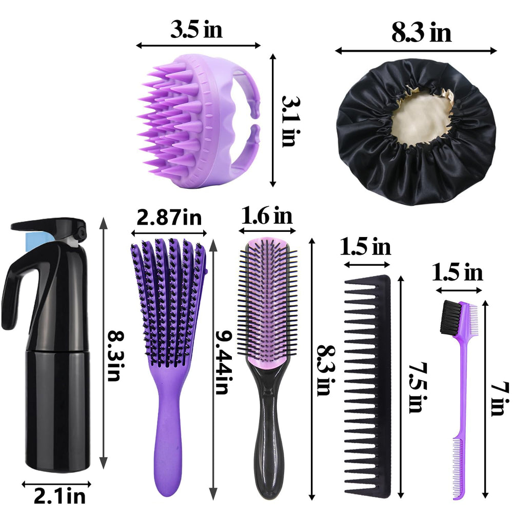 Aozzy double-side edge brush for edges, bangs, and short hairs