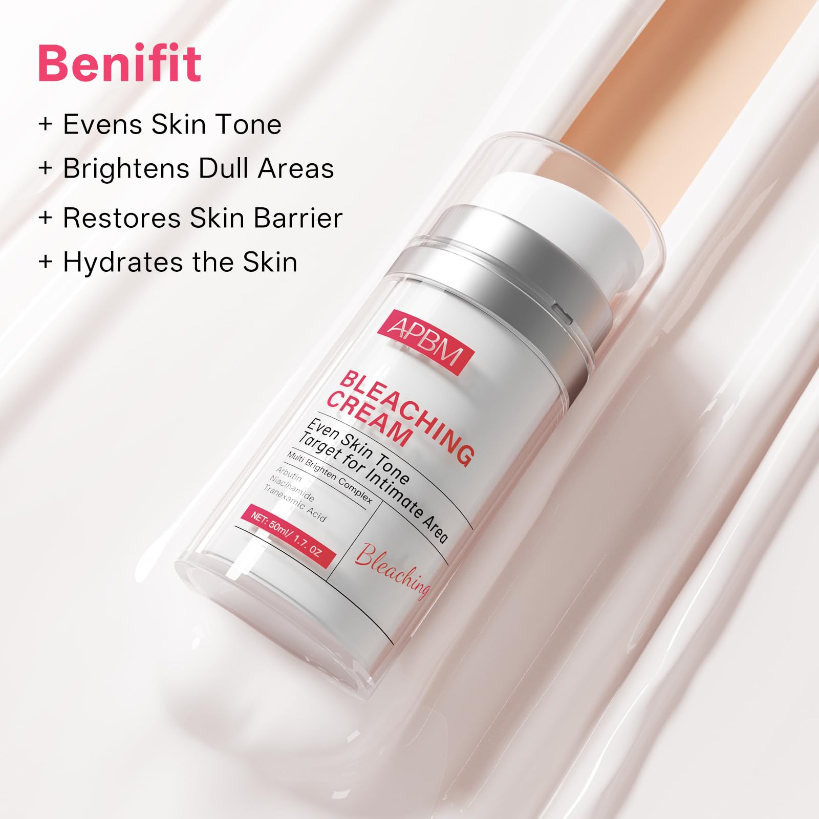APBM Skin Lightening Cream knees elbows versatile body use