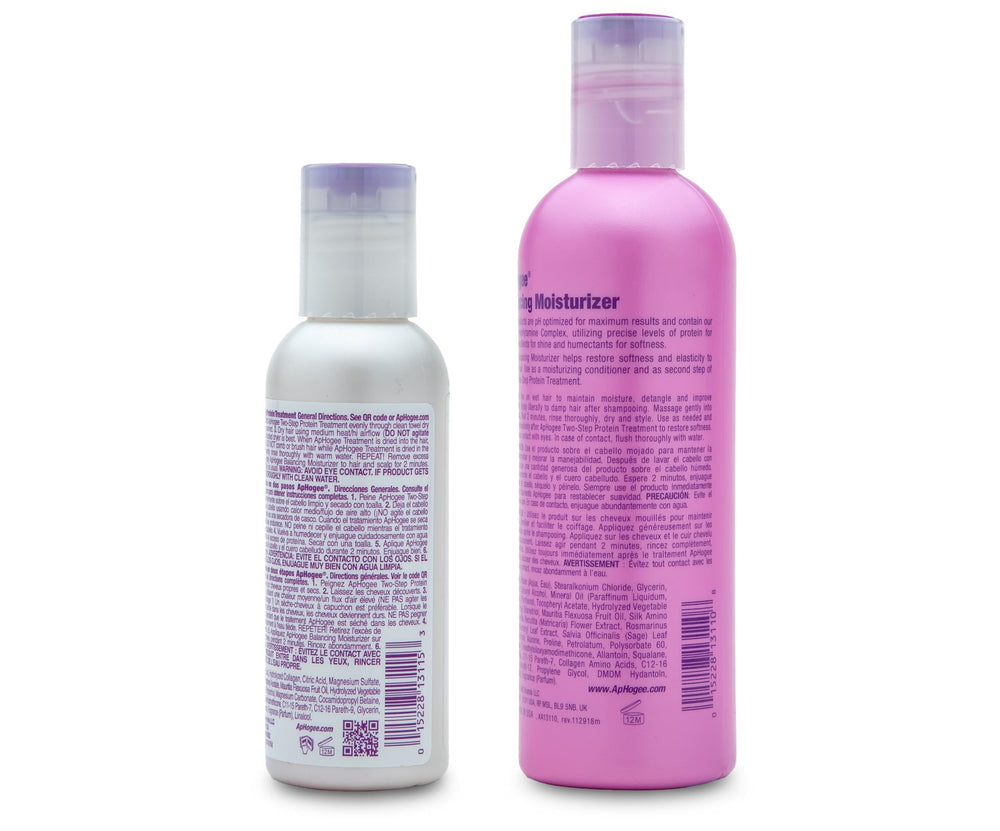 Aphogee balancing moisturizer bottle for hydrated, soft hair