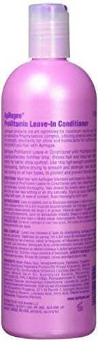 Aphogee Pro-Vitamin Leave-In label closeup highlighting nutrient-rich formula