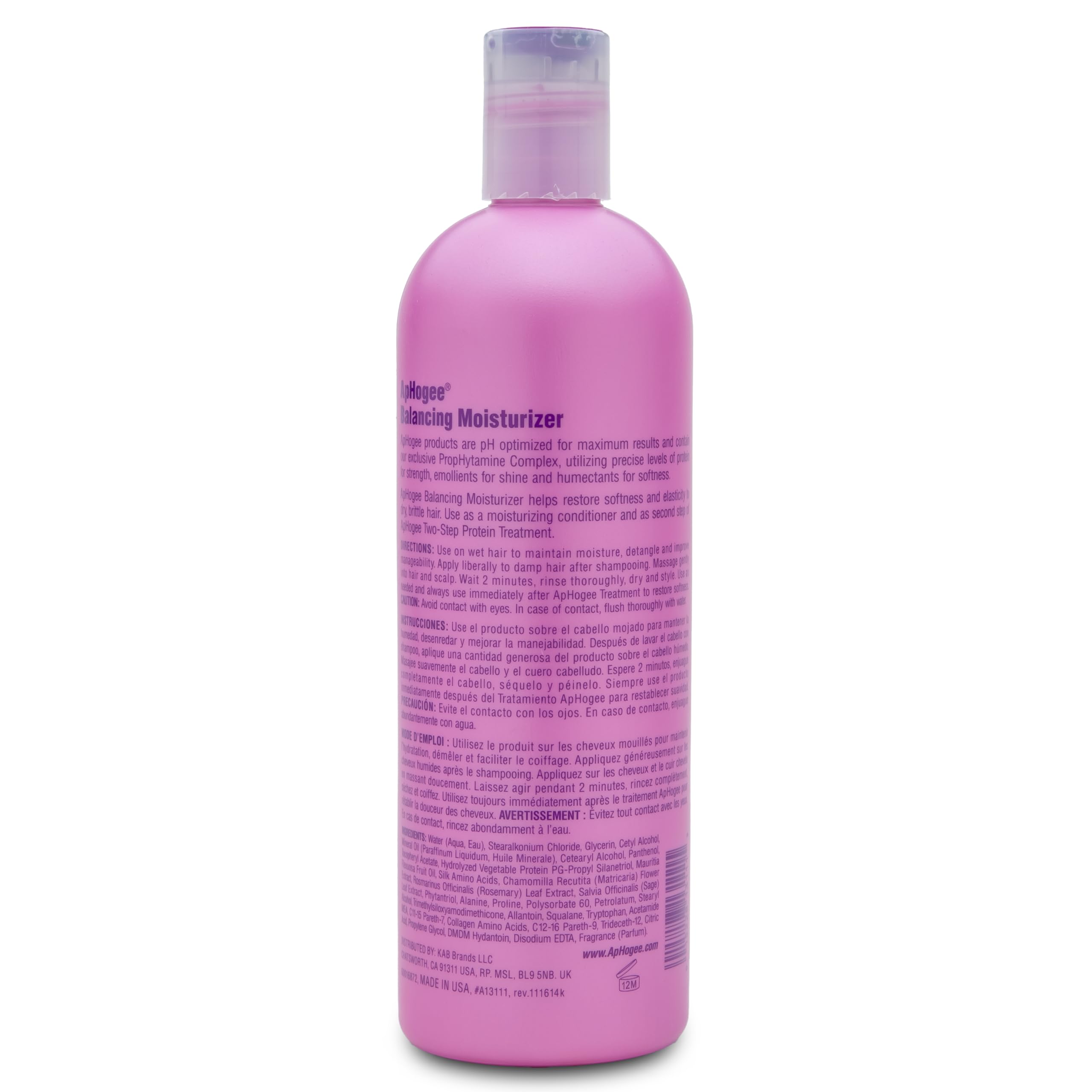 Aphogee two-step system in a professional-style setting for healthy-looking hair.