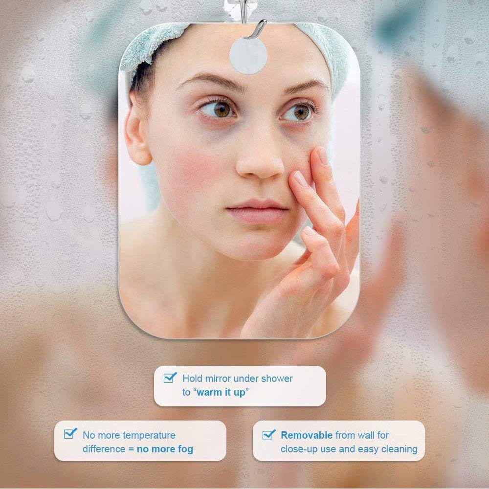 APHUIME shatterproof design supports daily use in a hectic bathroom.