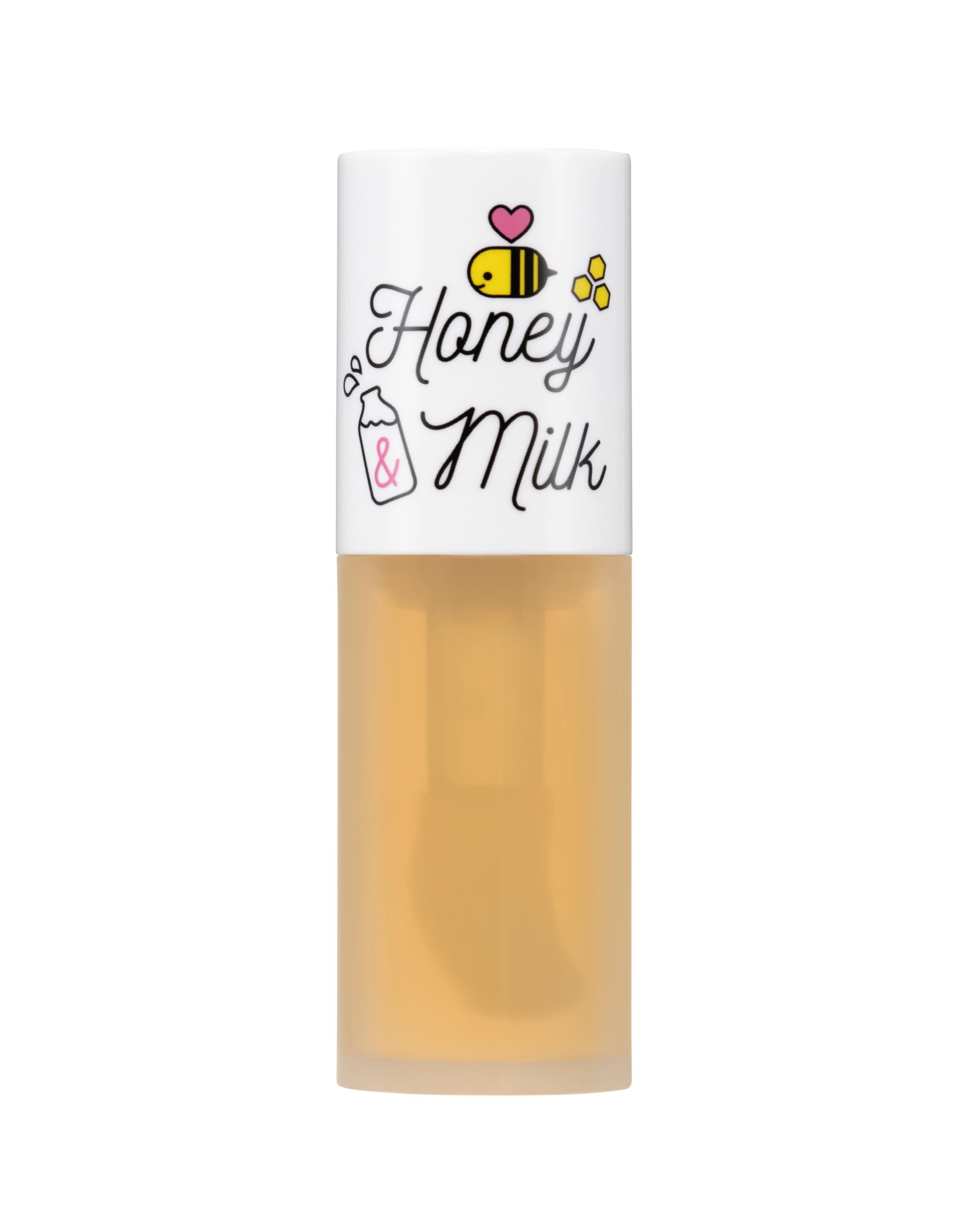 A'PIEU Honey & Milk Lip Oil bottle close-up delivering long-lasting moisture.