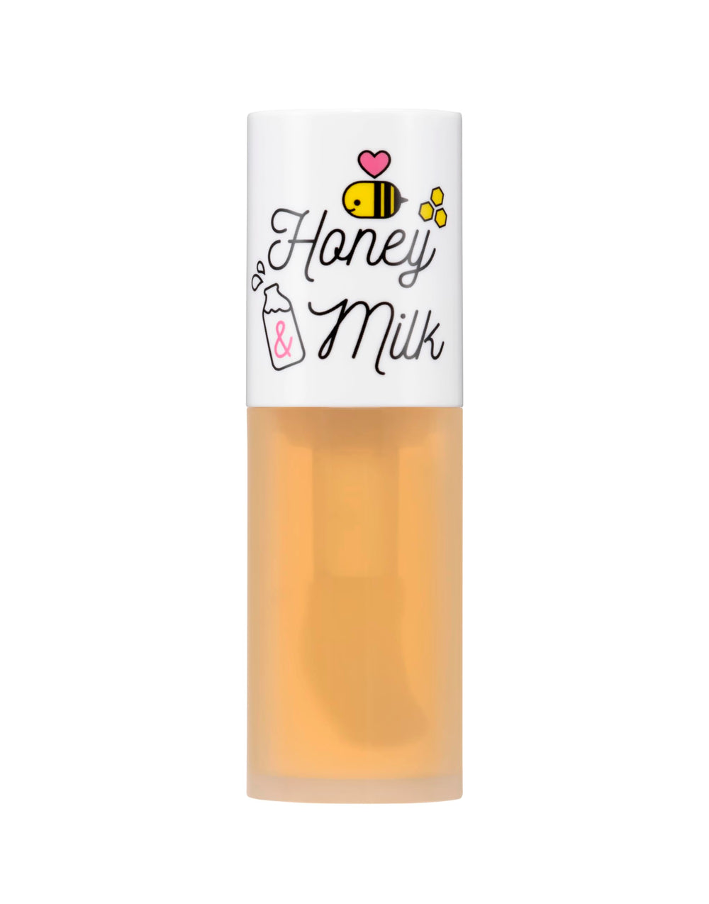 A'PIEU Honey & Milk Lip Oil bottle close-up delivering long-lasting moisture.