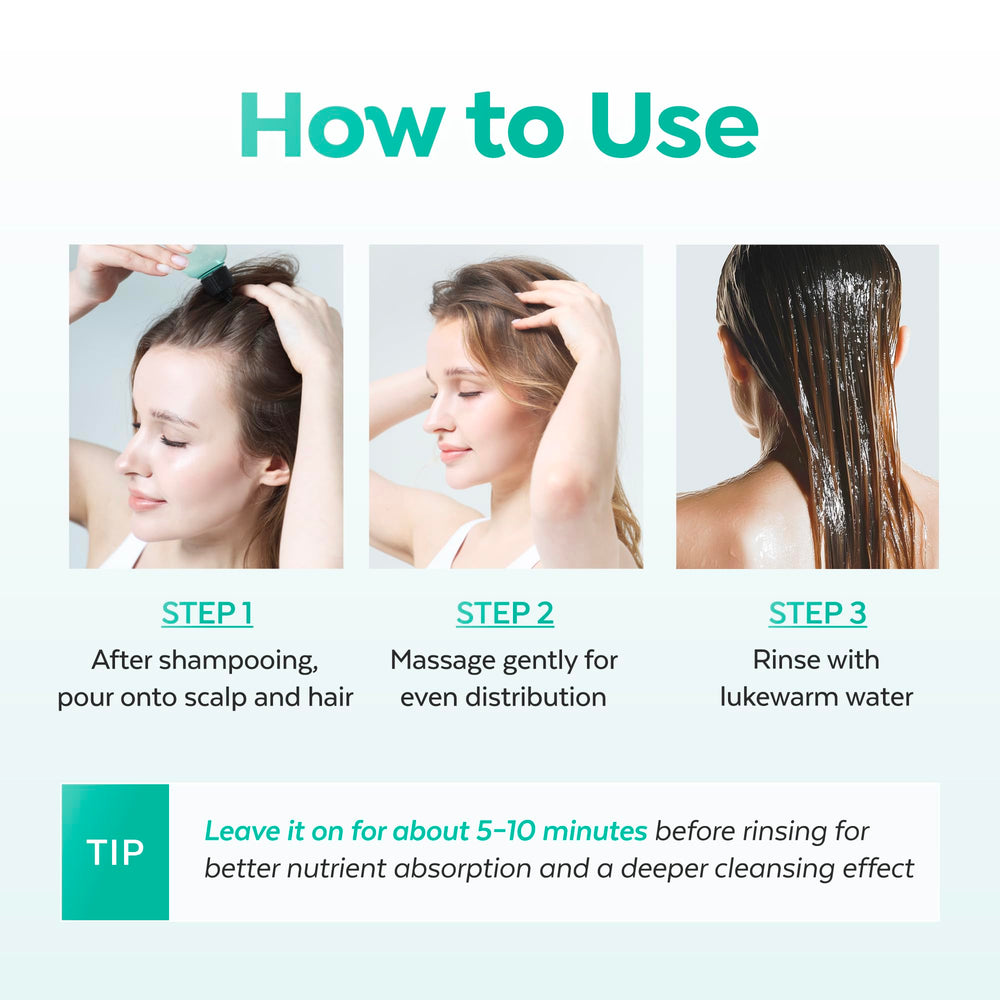 A’PIEU Mint Hair Vinegar daily routine promotes refreshed scalps and softer strands.