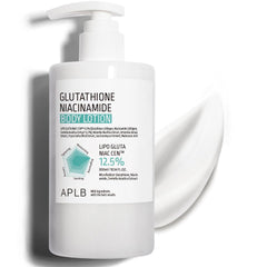 APLB Glutathione Niacinamide body lotion bottle for long lasting hydration and brighter skin