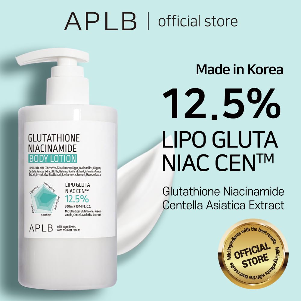 APLB lotion texture closeup shows smooth spread and rich moisture
