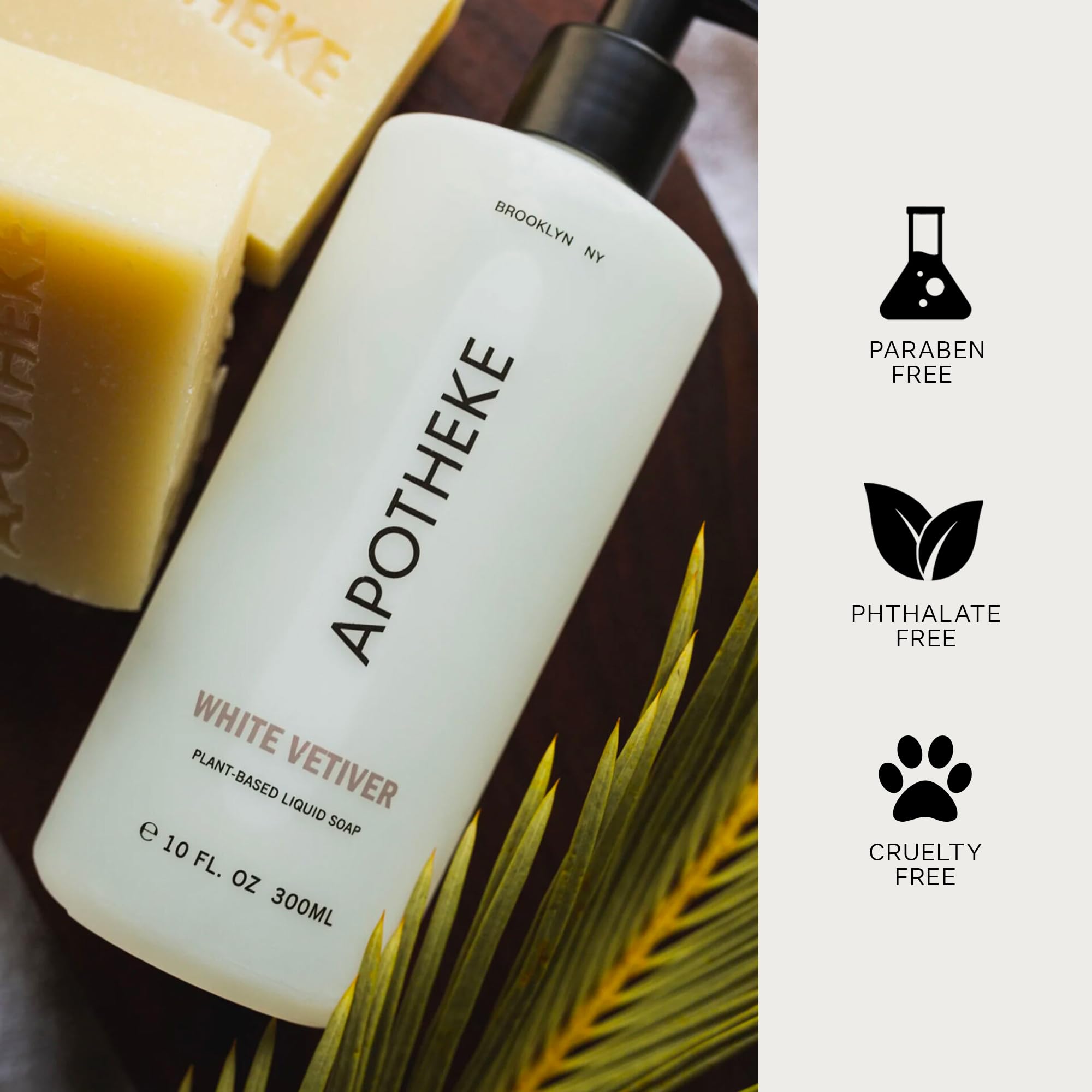 APOTHEKE White Vetiver kitchen and bathroom use in everyday routines