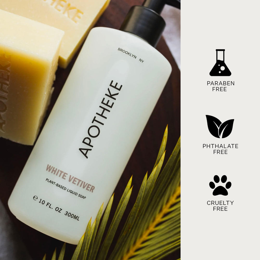 APOTHEKE White Vetiver kitchen and bathroom use in everyday routines
