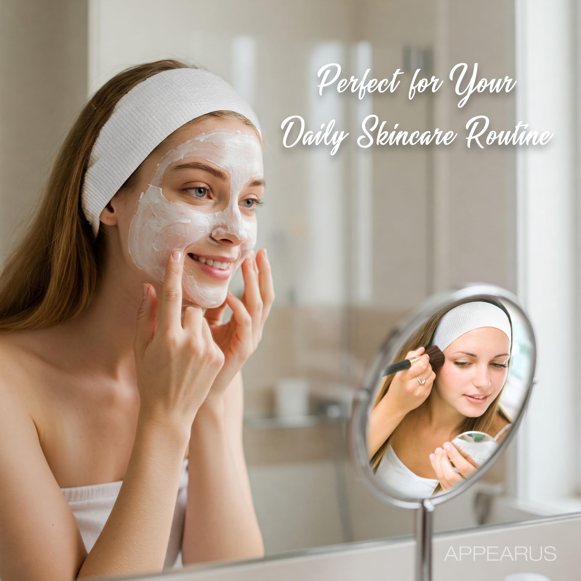 APPEARUS headband individually wrapped for hygienic use.
