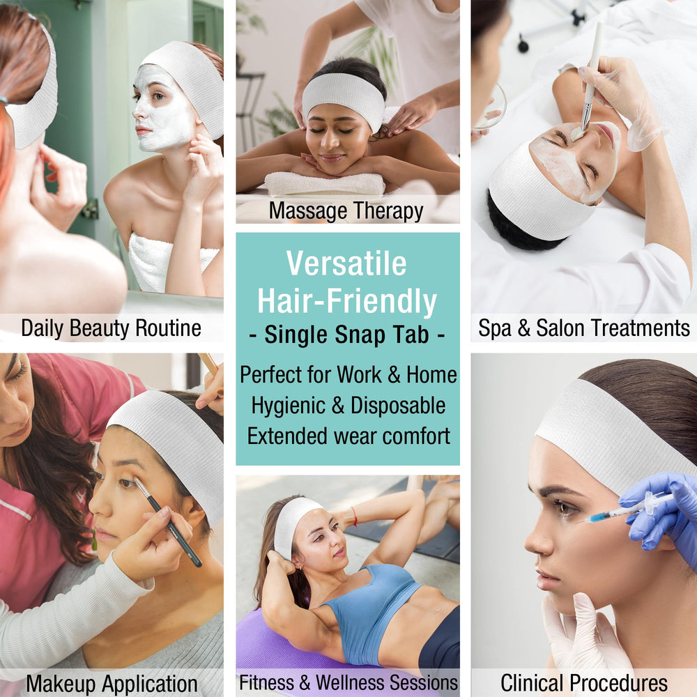 APPEARUS headband versatility for spa, salon, and home skincare.