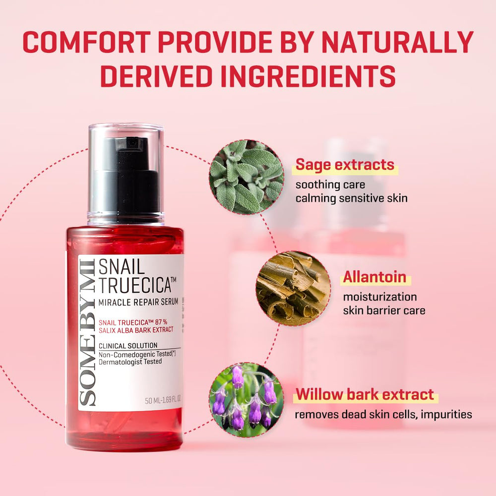 Drops applied to skin illustrating easy post-cleanse routine
