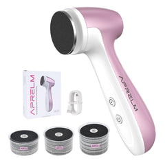 APRELM E7 ergonomic-handheld design enhances grip for precise foot care.