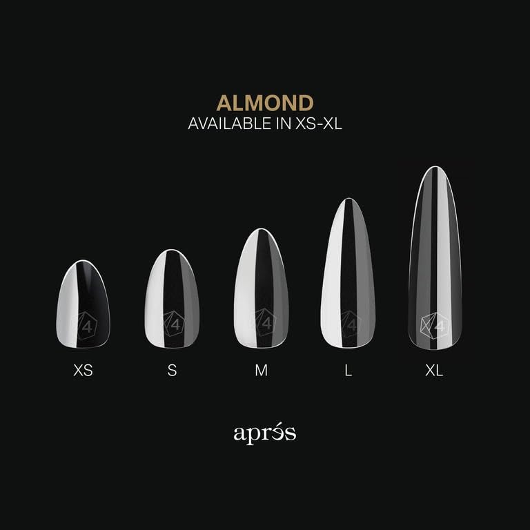 Aprés Gel-X natural line with flatter surface for wider nail beds.