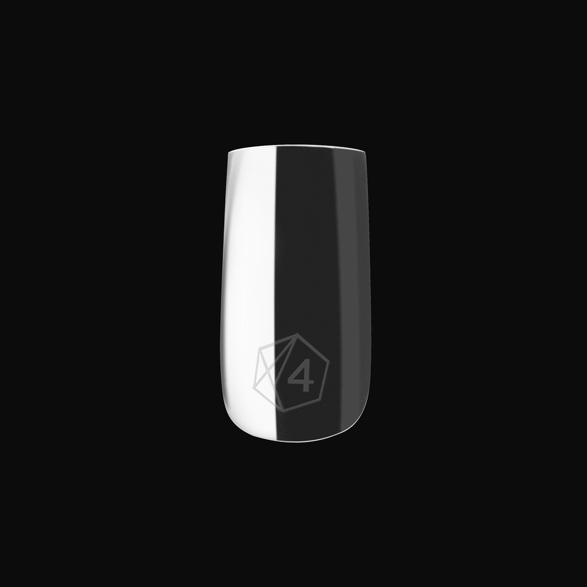 APRES Gel-X natural line tips for flatter surface on wider nail beds.