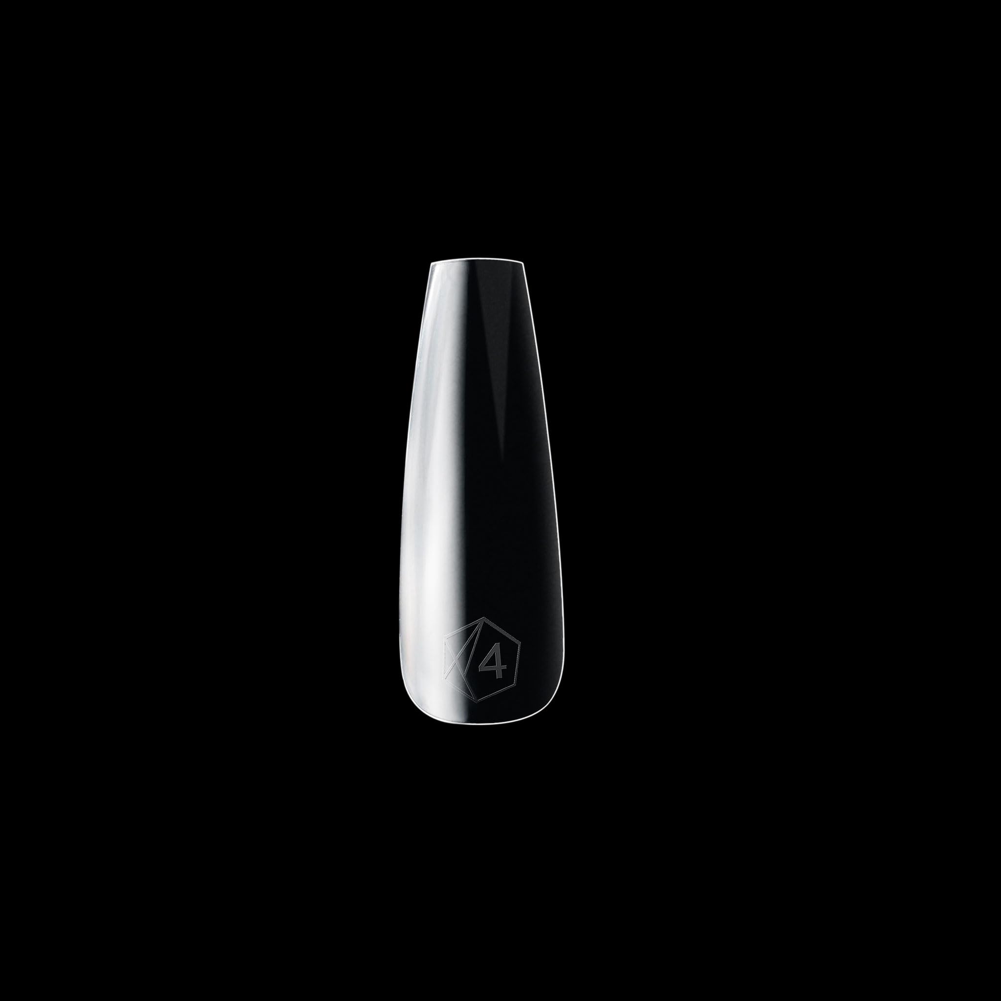 Aprés Gel-X tip size range 00 to 9 enables precise nail fit.