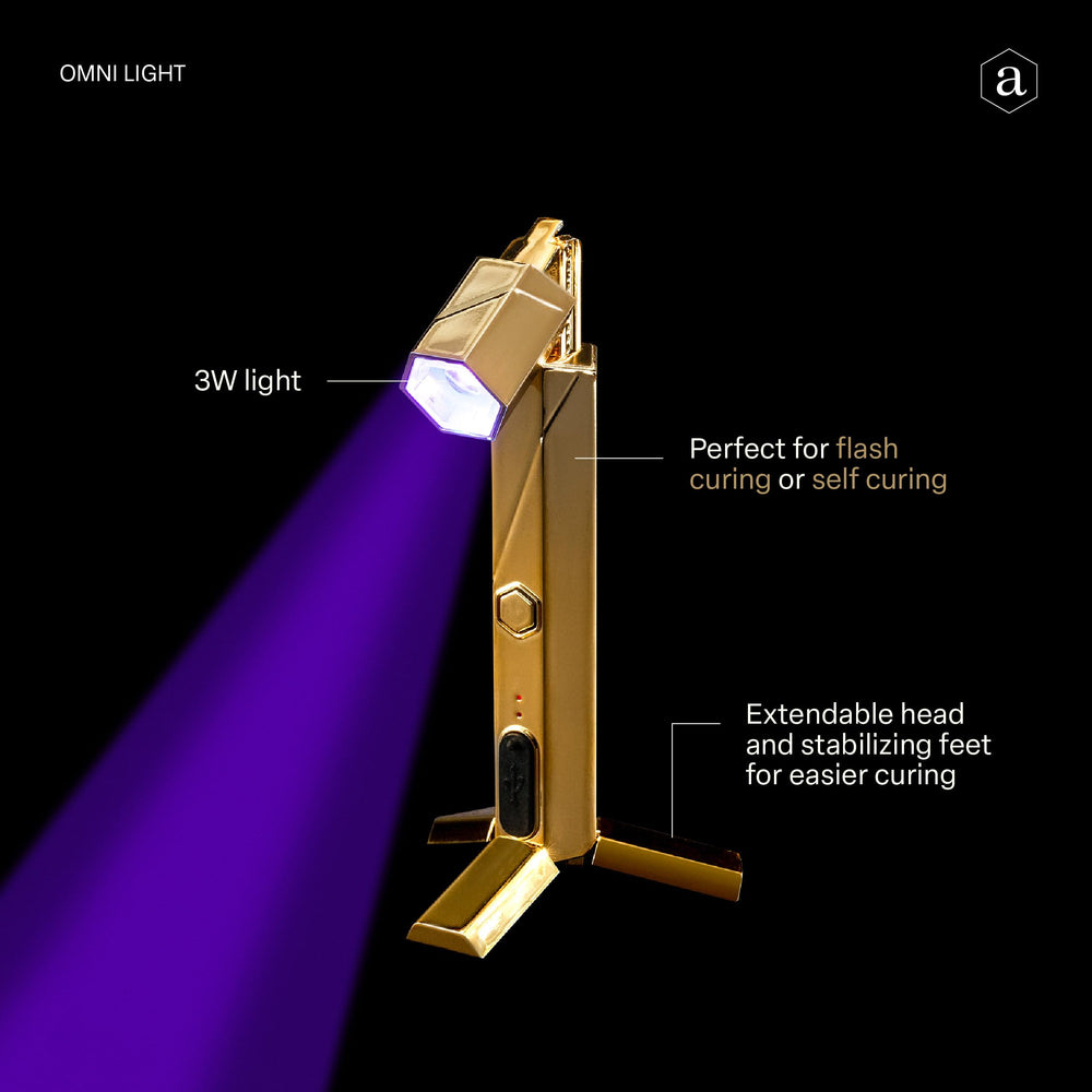 APRÉS Omni Light USB-C charging for versatile charging at any USB port.