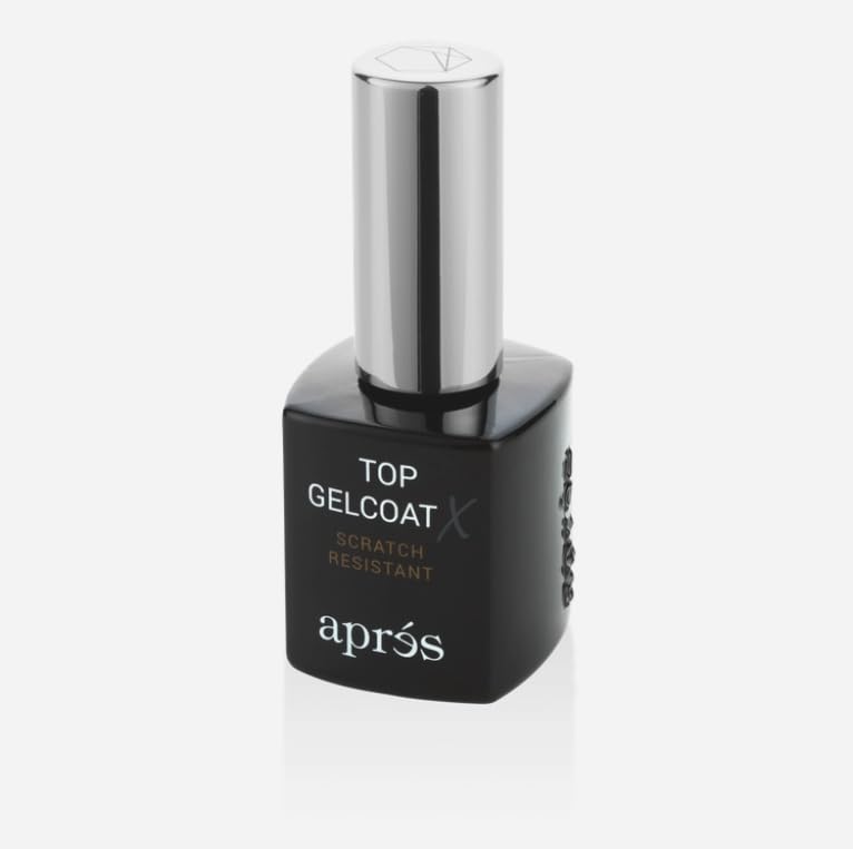 APRÉS Top Gelcoat X application scene highlights fast 60-second LED cure.