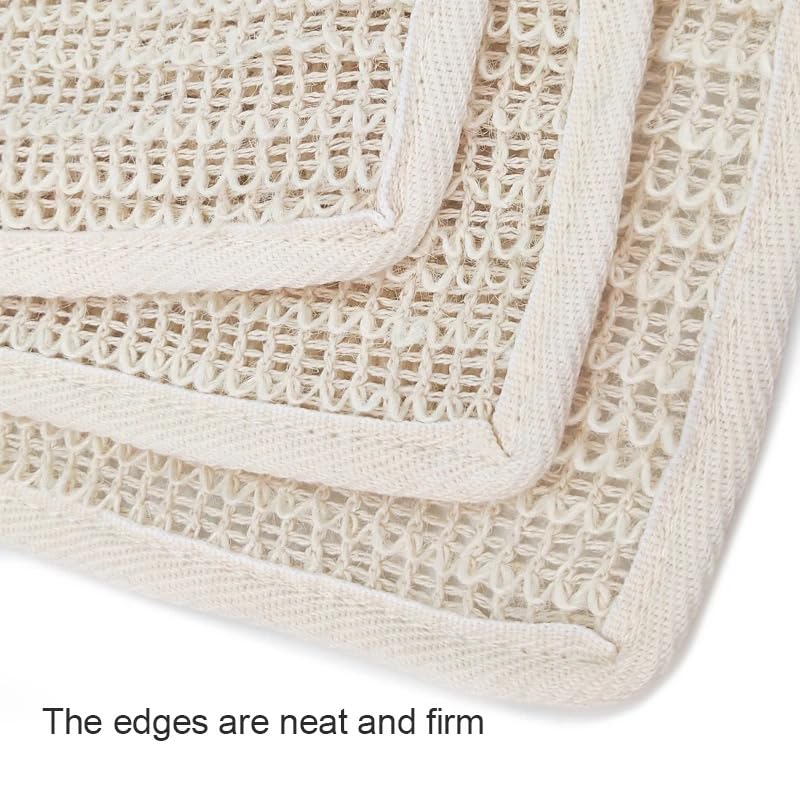 Aprils Angels sisal washcloth biodegradable material eco-friendly skincare