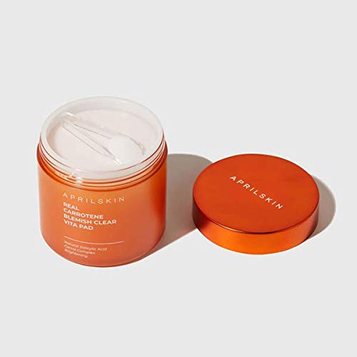 APRILSKIN Carrotene Aclaradoras, uso diario sugerido, piel más suave tras la exfoliación.