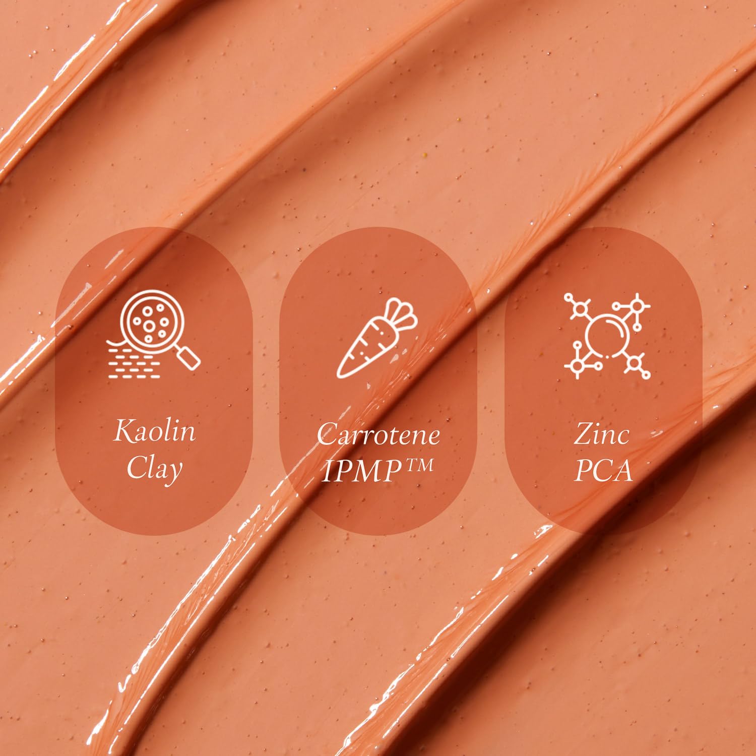 APRILSKIN Carrotene IPMP mask closeup shows exfoliating texture