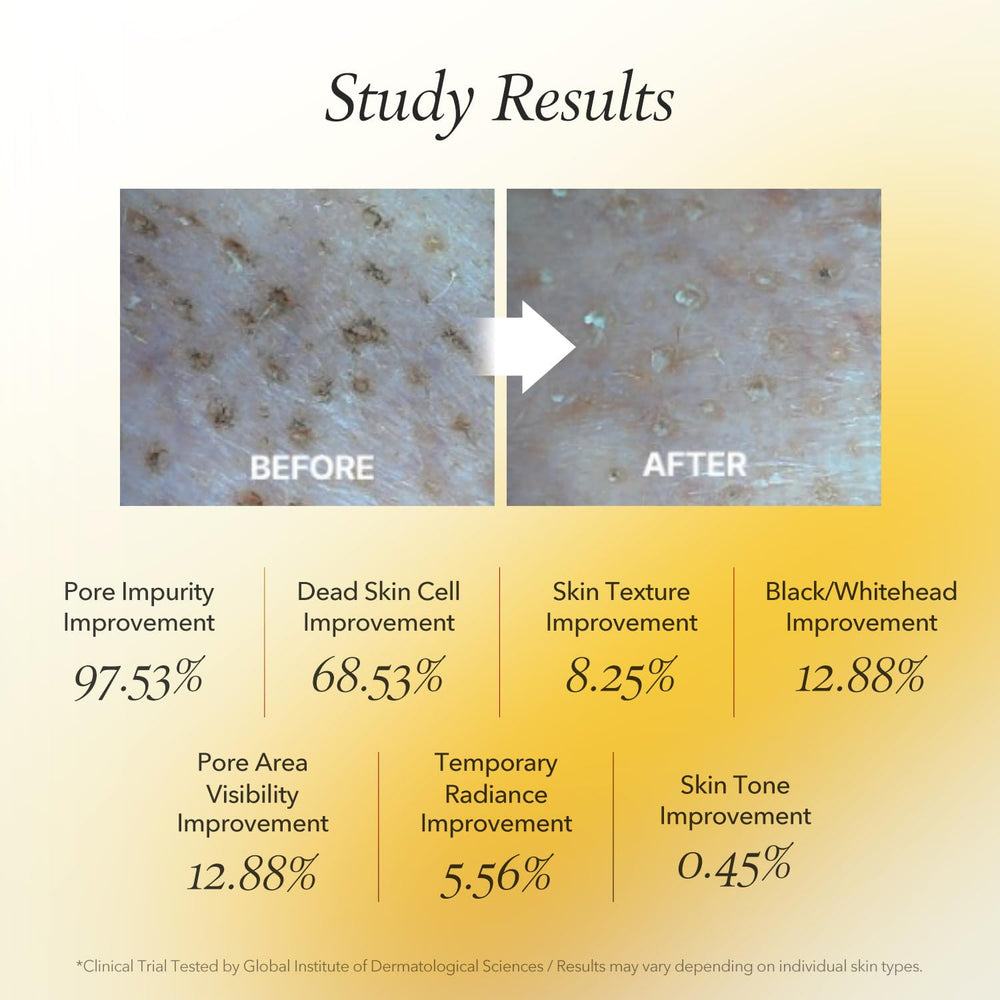 APRILSKIN jelly brush application explainer image encourages hands-free mask use.
