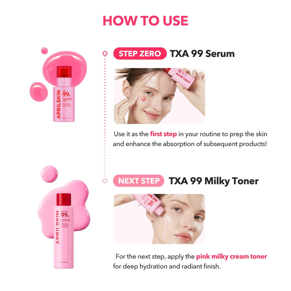 APRILSKIN mild tingling sensation during absorption close-up