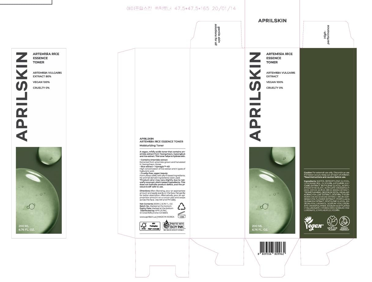 APRILSKIN packaging close-up highlights low pH and sulfate-free claim.