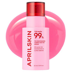APRILSKIN TXA Niacinamide Toning Shot bottle closeup for brightening skincare boost