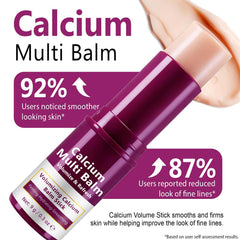 APUUFYQC Calcium Multi Balm Stick twist-up demonstrates mess-free application and precise dosing.