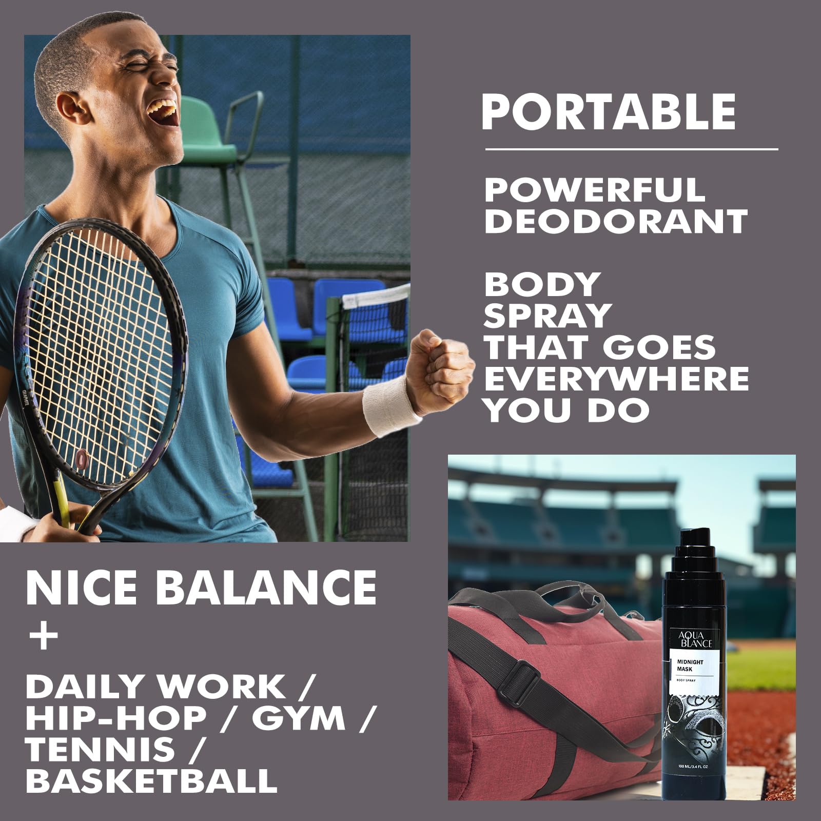 Aqua Blance three-pack packaging highlights value and consistent freshness.