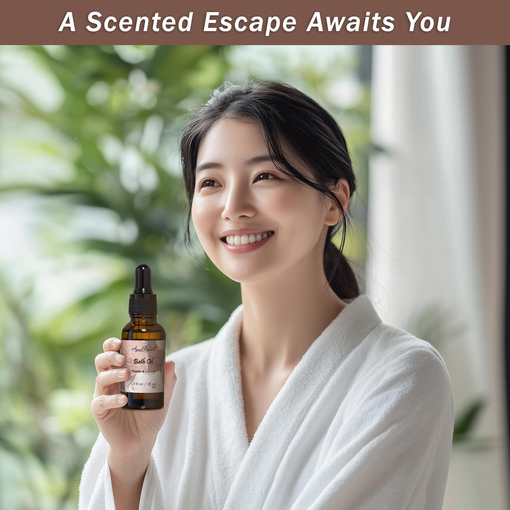 Aqua Elegante bath oil, nourishing moisture for a pampering soak