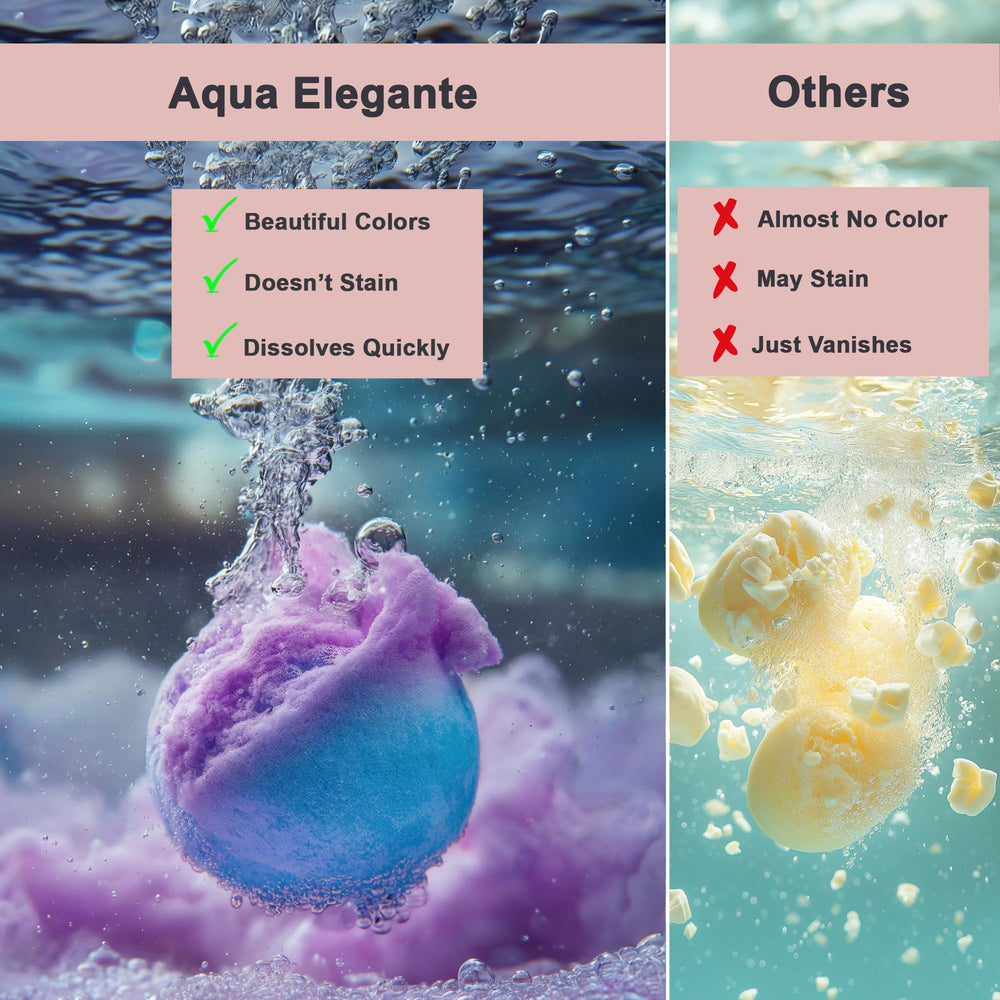 Aqua Elegante sandalwood bath bomb with earthy aroma for a cozy spa moment