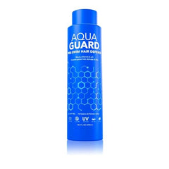 AQUA GUARD Pre-Swim Hair Defense bottle ready for pre-swim chlorine protection.