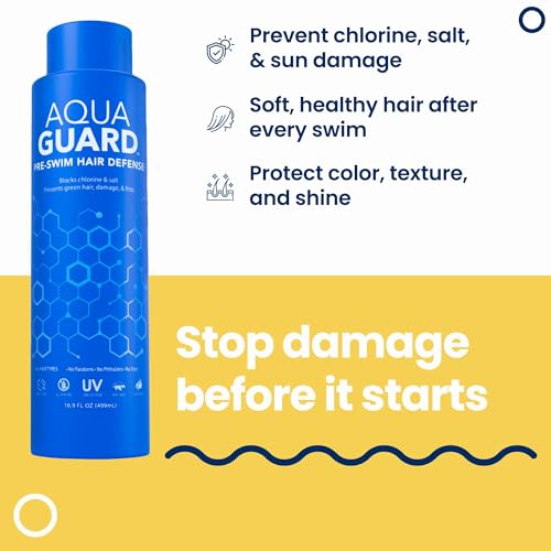 AQUA GUARD family-size pack shown for multi-swimmer households.