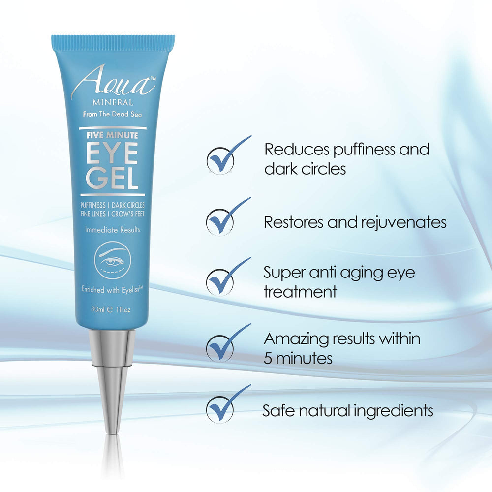 Aqua Mineral Dead Sea Salt Water visual emphasizes mineral-rich hydration