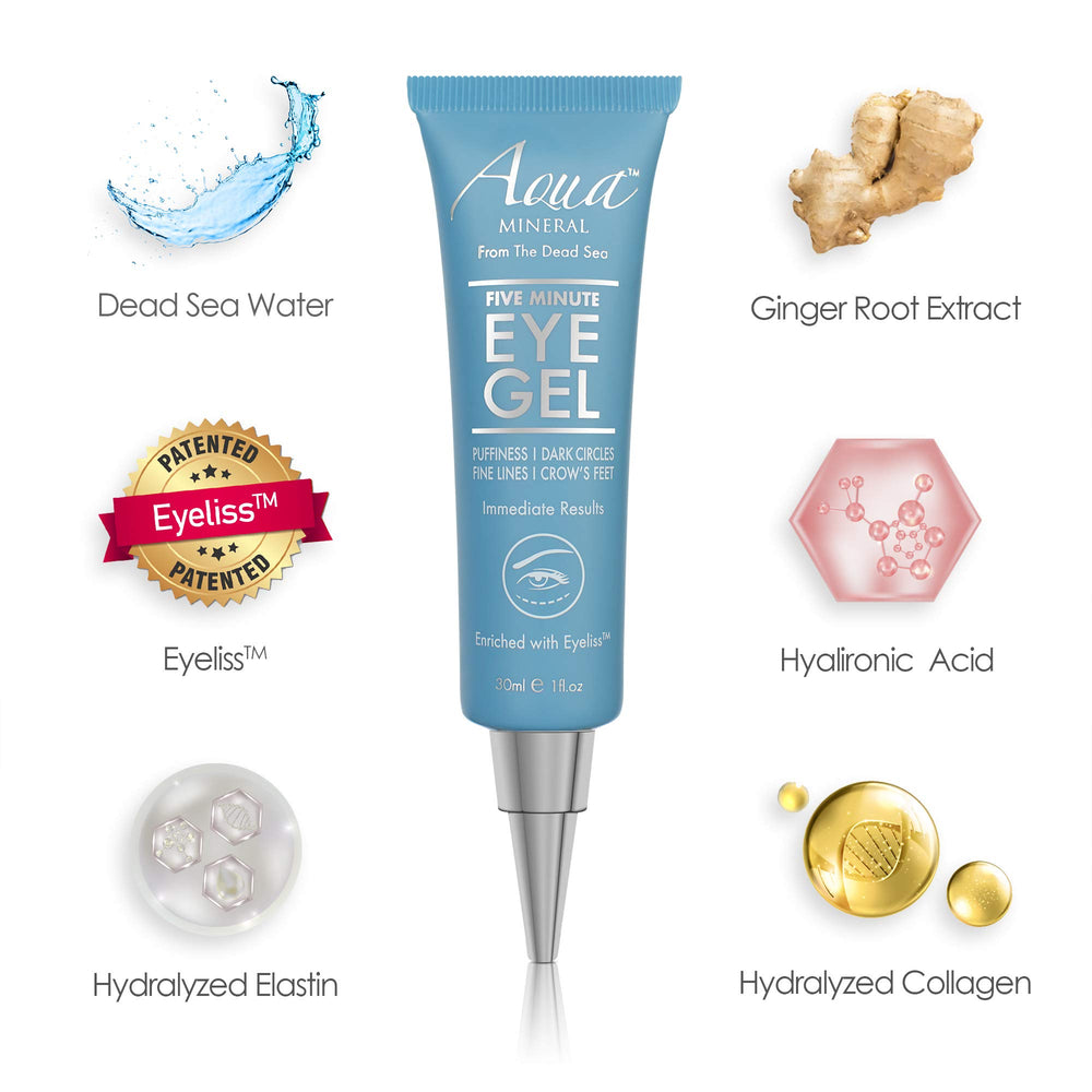 Aqua Mineral Green Tea Extract ingredient visual showing natural antioxidant properties