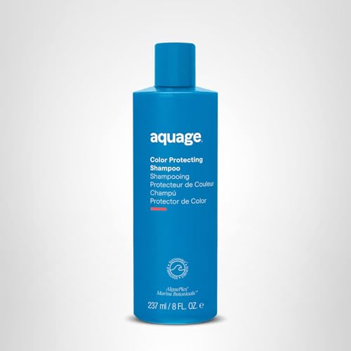 Aquage Color Protecting Shampoo routine shown as part of daily color-preserving care